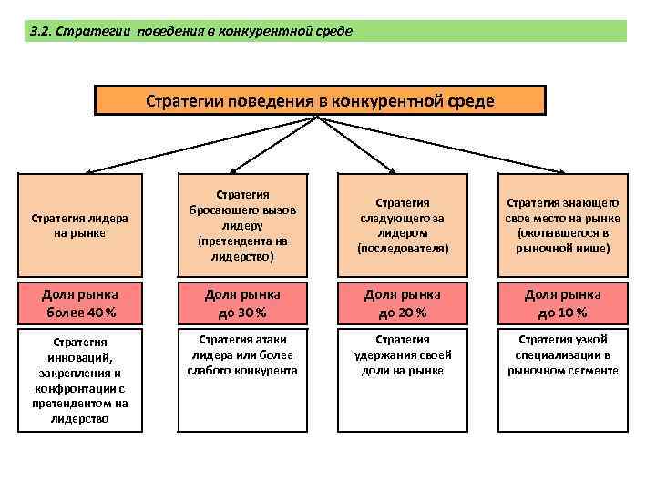 Дает представление об основных планах стратегиях