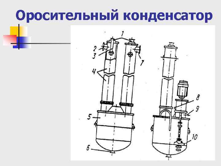 Оросительный конденсатор 