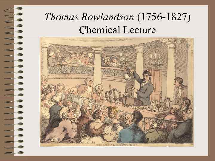 Thomas Rowlandson (1756 -1827) Chemical Lecture 