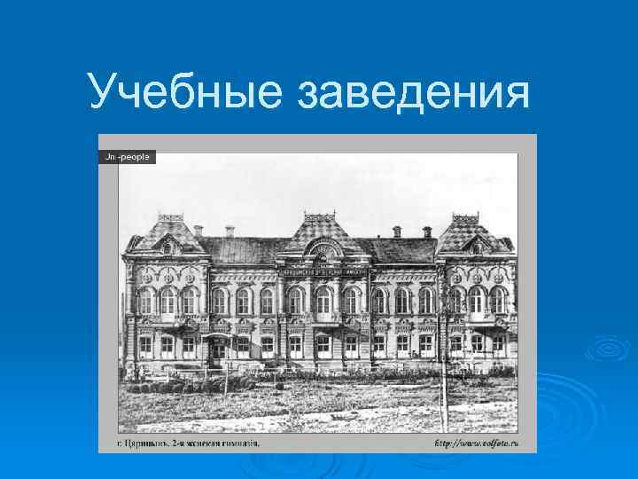 Учебные заведения 