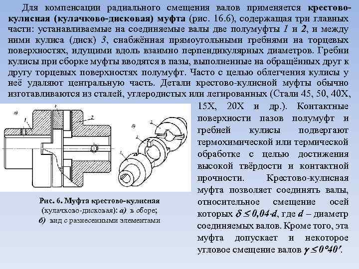 Где используются валы