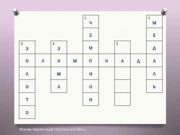 1 3 4 Мастер презентаций http: /www. deti-66. ru/ 2 5 