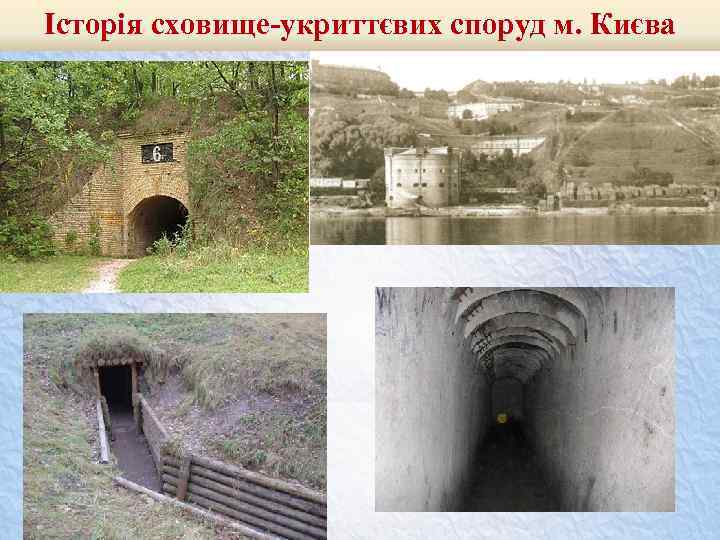 Історія сховище-укриттєвих споруд м. Києва 