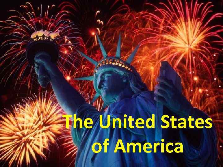 The United States of America 