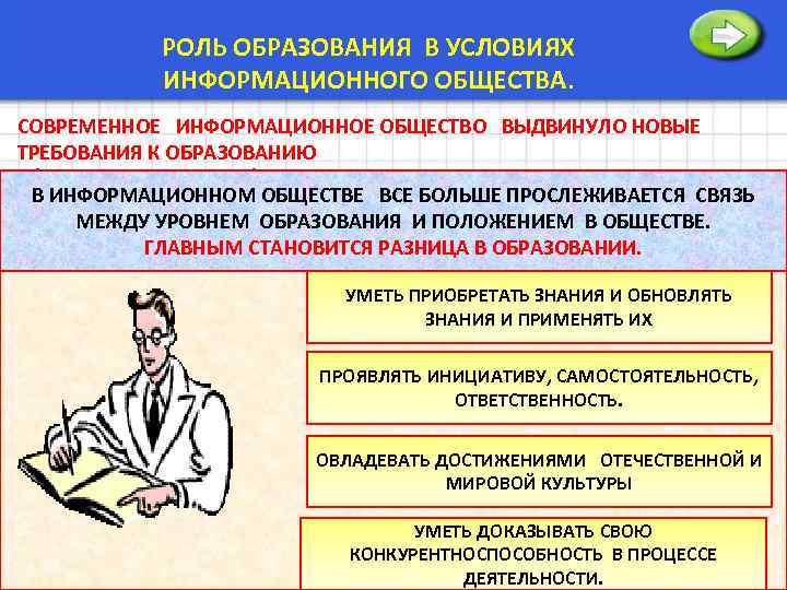 Информационное общество план