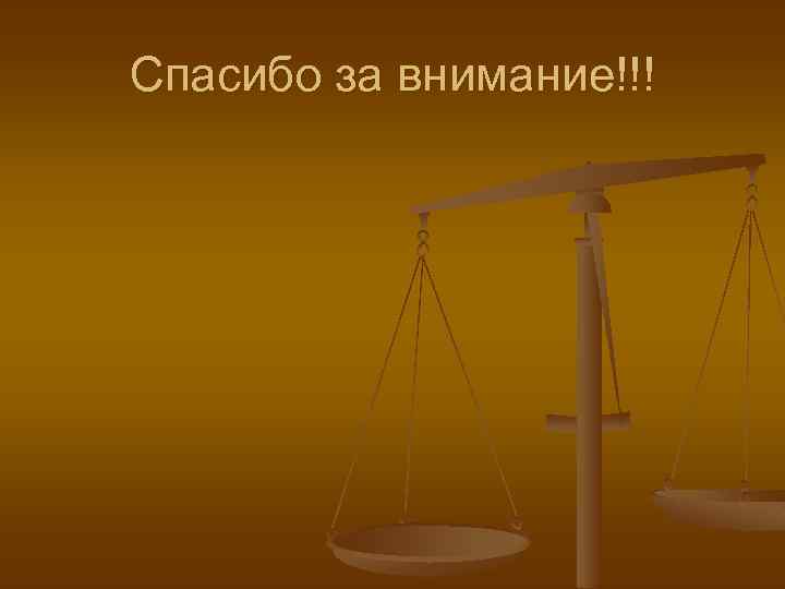 Спасибо за внимание!!! 