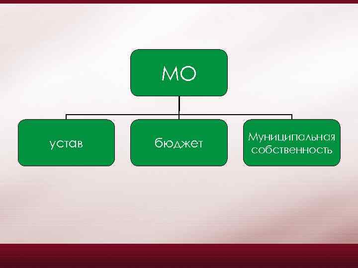 МО устав бюджет Муниципальная собственность 