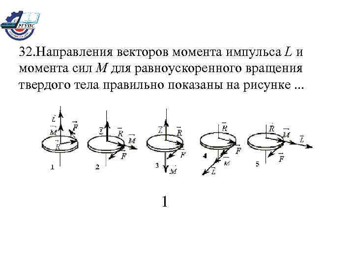 На рисунке стрелками показаны направления вращения дисков и указано как изменяется угловая скорость