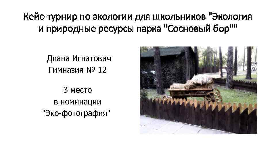 Кейс-турнир по экологии для школьников 