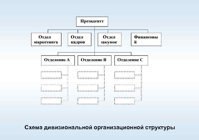 Дивизионально матричная структура