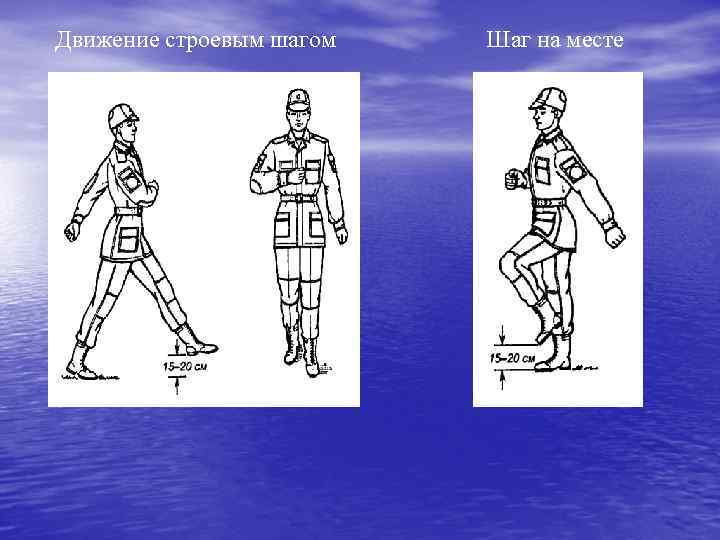 Движение строевым шагом план конспект