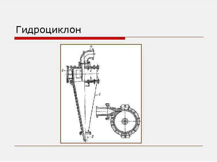 Гидроциклон чертеж компас