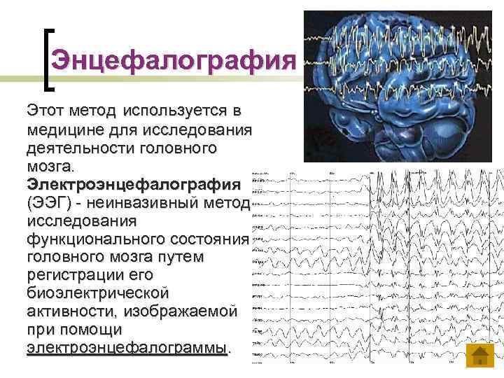 Характер изменений биоэлектрической активности мозга
