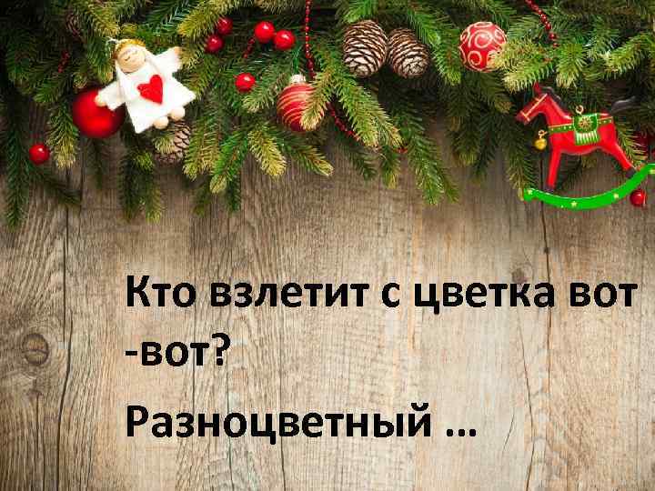 Кто взлетит с цветка вот -вот? Разноцветный … 