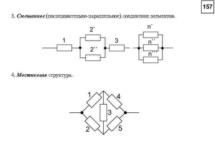 Последовательный параллельный смешанный