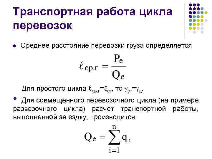 Работа цикла