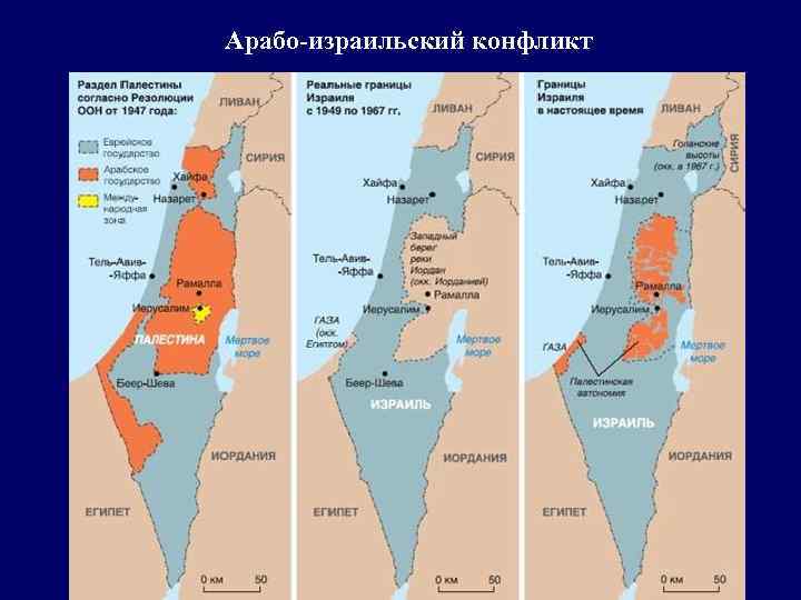 Арабо-израильский конфликт 