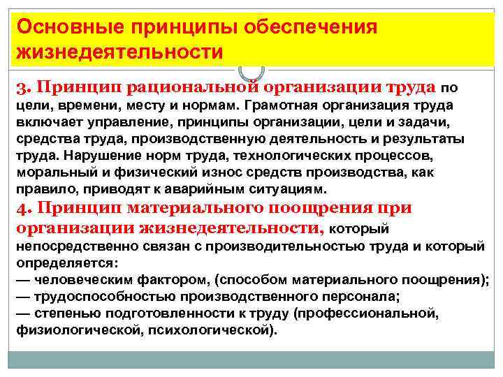 Основные подходы и принципы обеспечения безопасности объектов в среде жизнедеятельности презентация