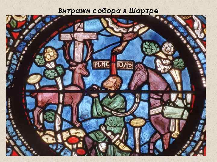 Витражи собора в Шартре 