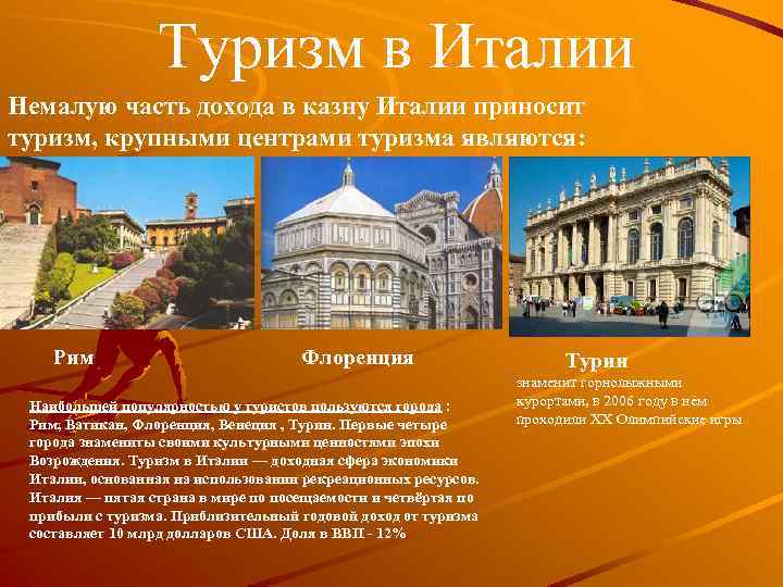 Презентация италия туризм