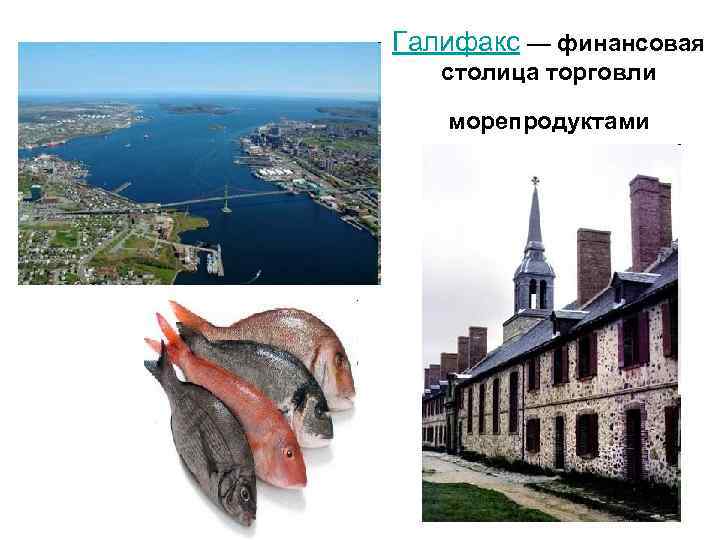 Галифакс — финансовая столица торговли морепродуктами 