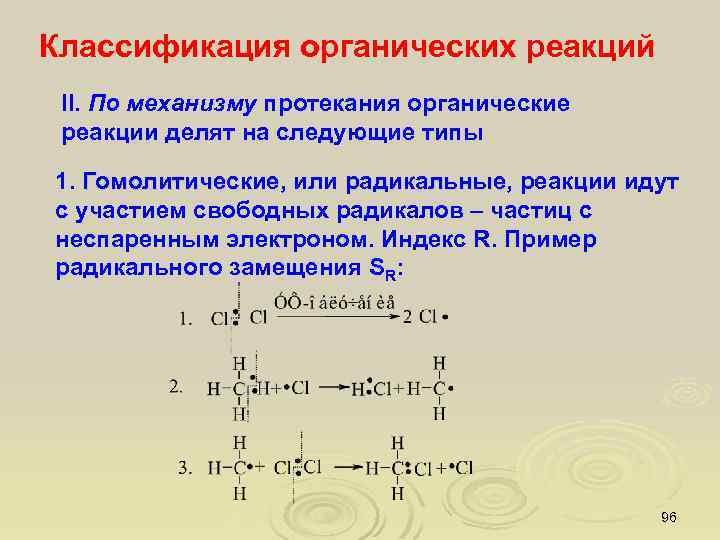 Расскажите о механизме протекания цепной реакции пользуясь рисунком 174