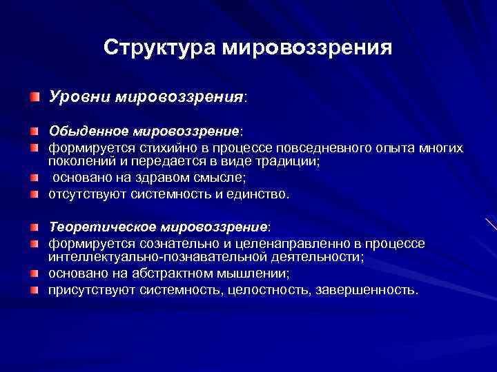 Культура и мировоззрение