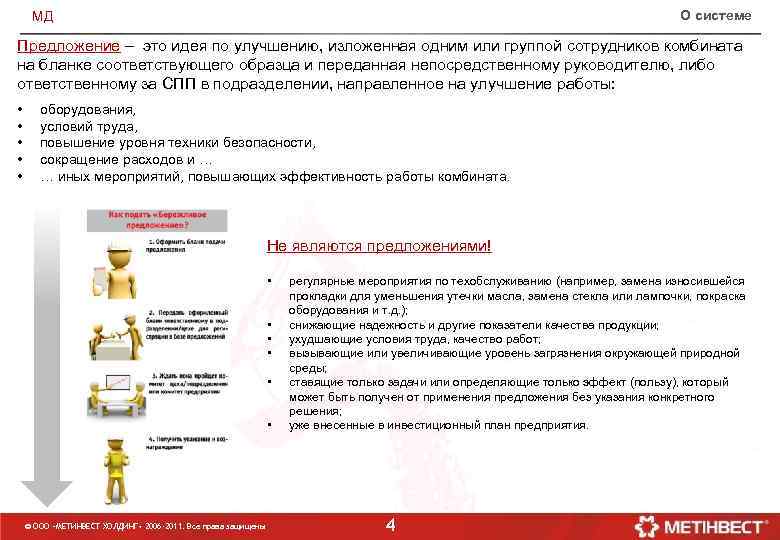 Система предложения по улучшениями. МД системы безопасности.