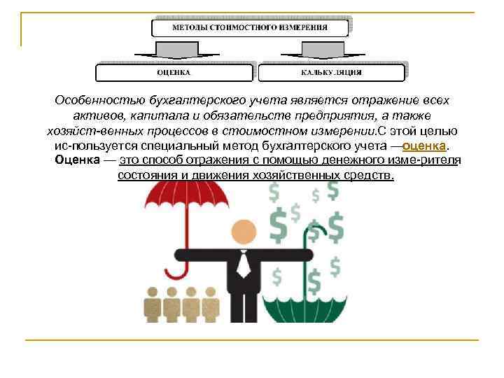 Особенностью бухгалтерского учета является отражение всех активов, капитала и обязательств предприятия, а также хозяйст