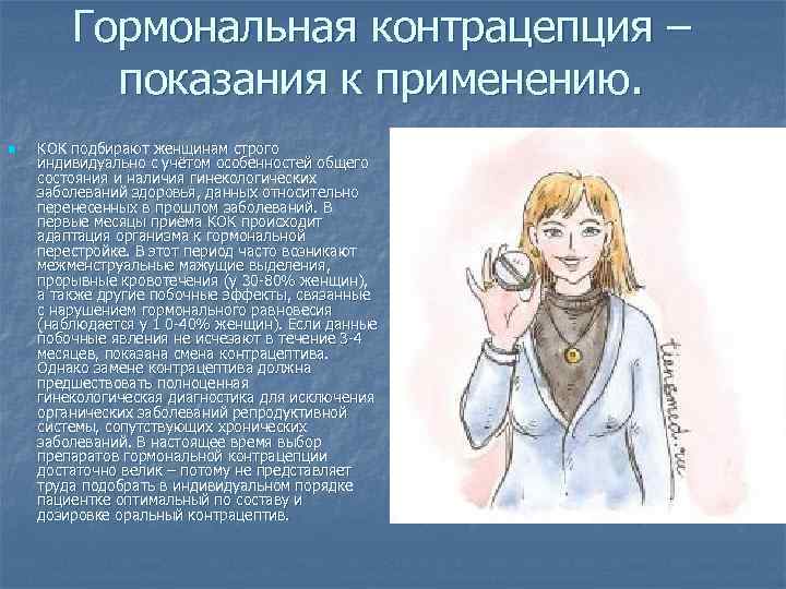 Гормональная контрацепция