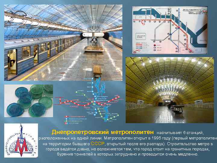 Карта метро днепропетровск