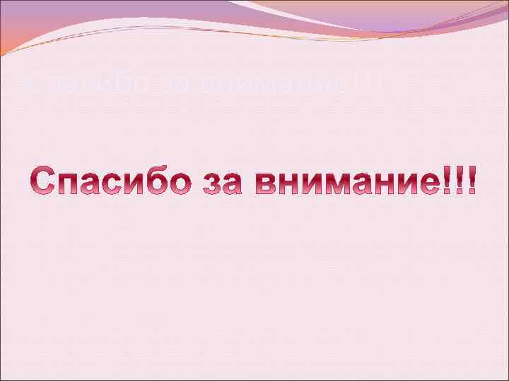 Спасибо за внимание!!! 