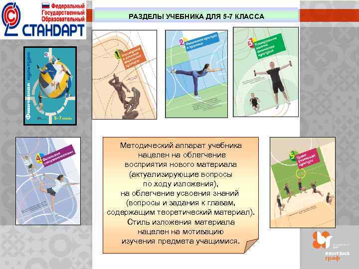 РАЗДЕЛЫ УЧЕБНИКА ДЛЯ 5 -7 КЛАССА Методический аппарат учебника нацелен на облегчение восприятия нового