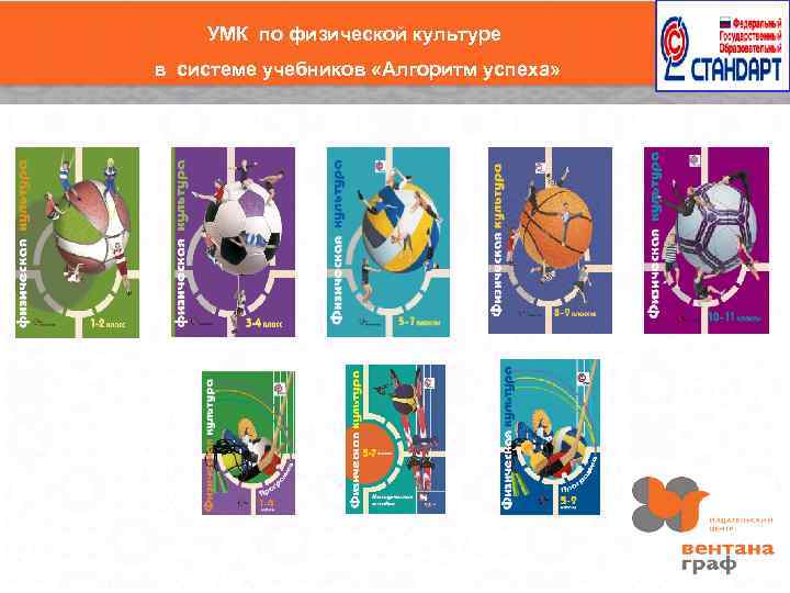 УМК по физической культуре в системе учебников «Алгоритм успеха» 