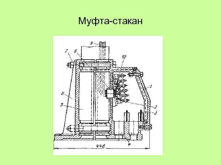 Муфта стакан 