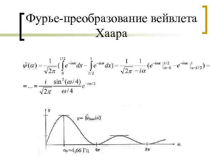 Диспансер фурье. Преобразование Фурье. Спектр ряда Фурье. Вейвлет Хаара. Обратное преобразование Фурье.