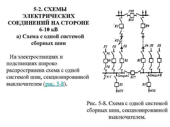 Знает схема. Первичная схема электрических соединений. Схема с одной системой сборных шин на подстанциях. Схема первичных соединений подстанции. . Схемы электрических соединений 6–10 кв с одной системой сборных шин..