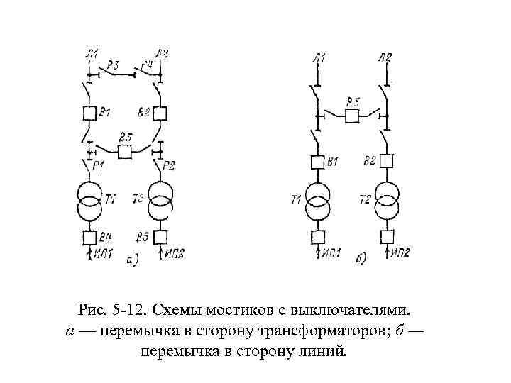 Перемычка на схеме