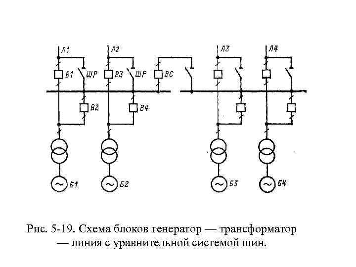 Электрическая схема кэс