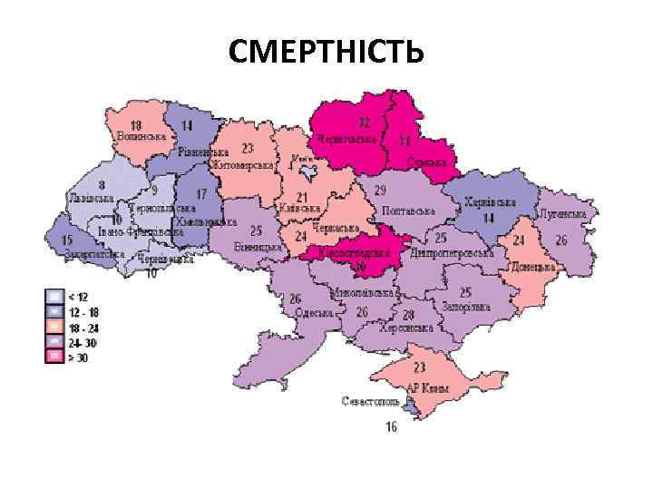 СМЕРТНІСТЬ 