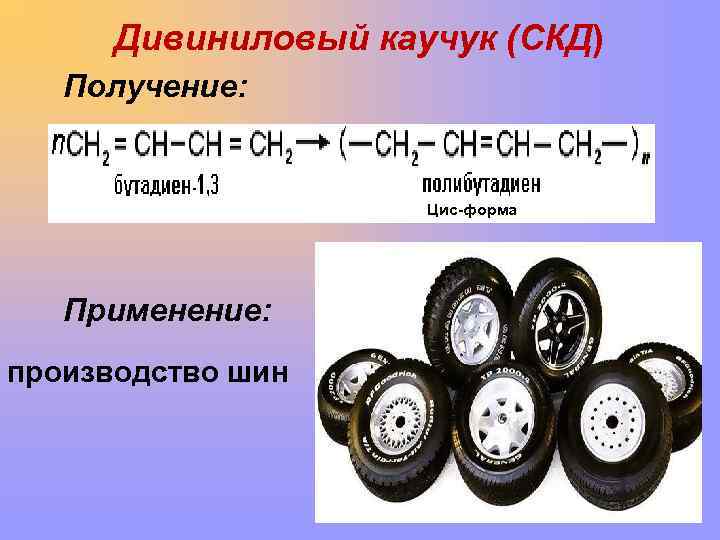 Схема получения дивинилового каучука