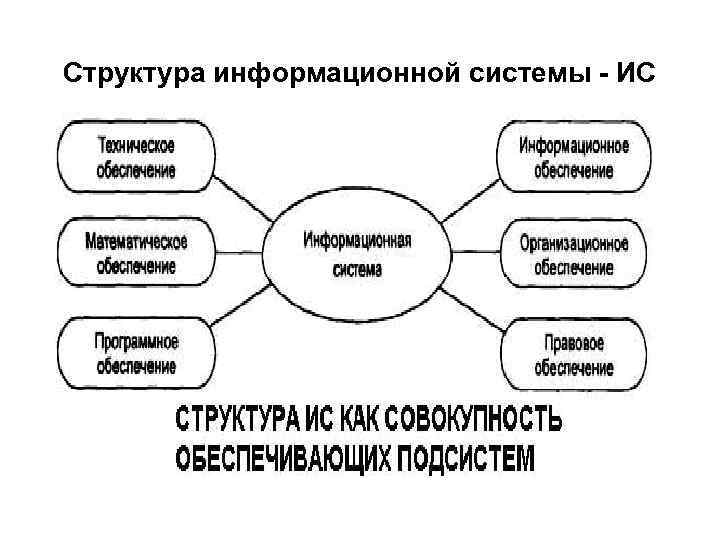 Структура информационной системы