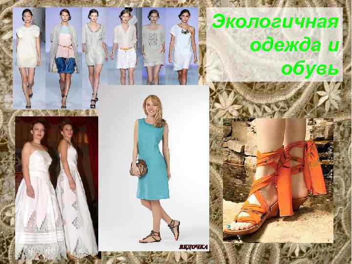 Экологичная одежда и обувь 