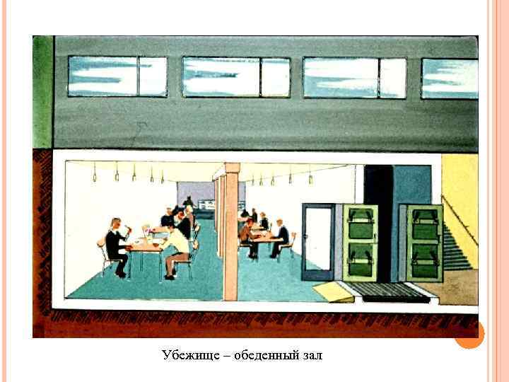 Убежище – обеденный зал 