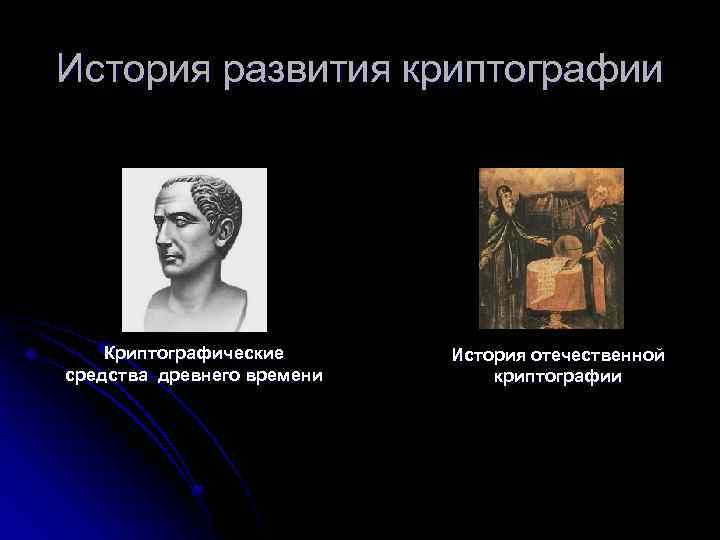 История развития криптографии