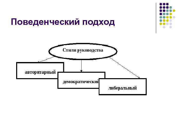 Поведенческий подход 