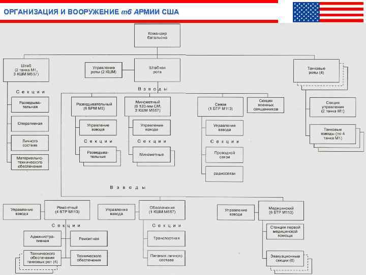 ОРГАНИЗАЦИЯ И ВООРУЖЕНИЕ тб АРМИИ США 8 10 