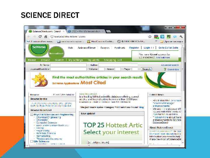 SCIENCE DIRECT 