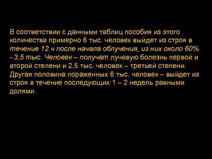 В соответствии с данными таблиц пособия из этого количества примерно 6 тыс. человек выйдет