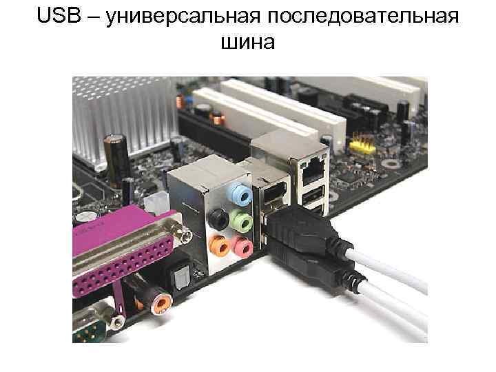 Внешние интерфейсы. Универсальная последовательная шина USB. Внешние интерфейсы для подключения периферии. Внешние интерфейсы (Порты). Разъёмы для подключения периферии.